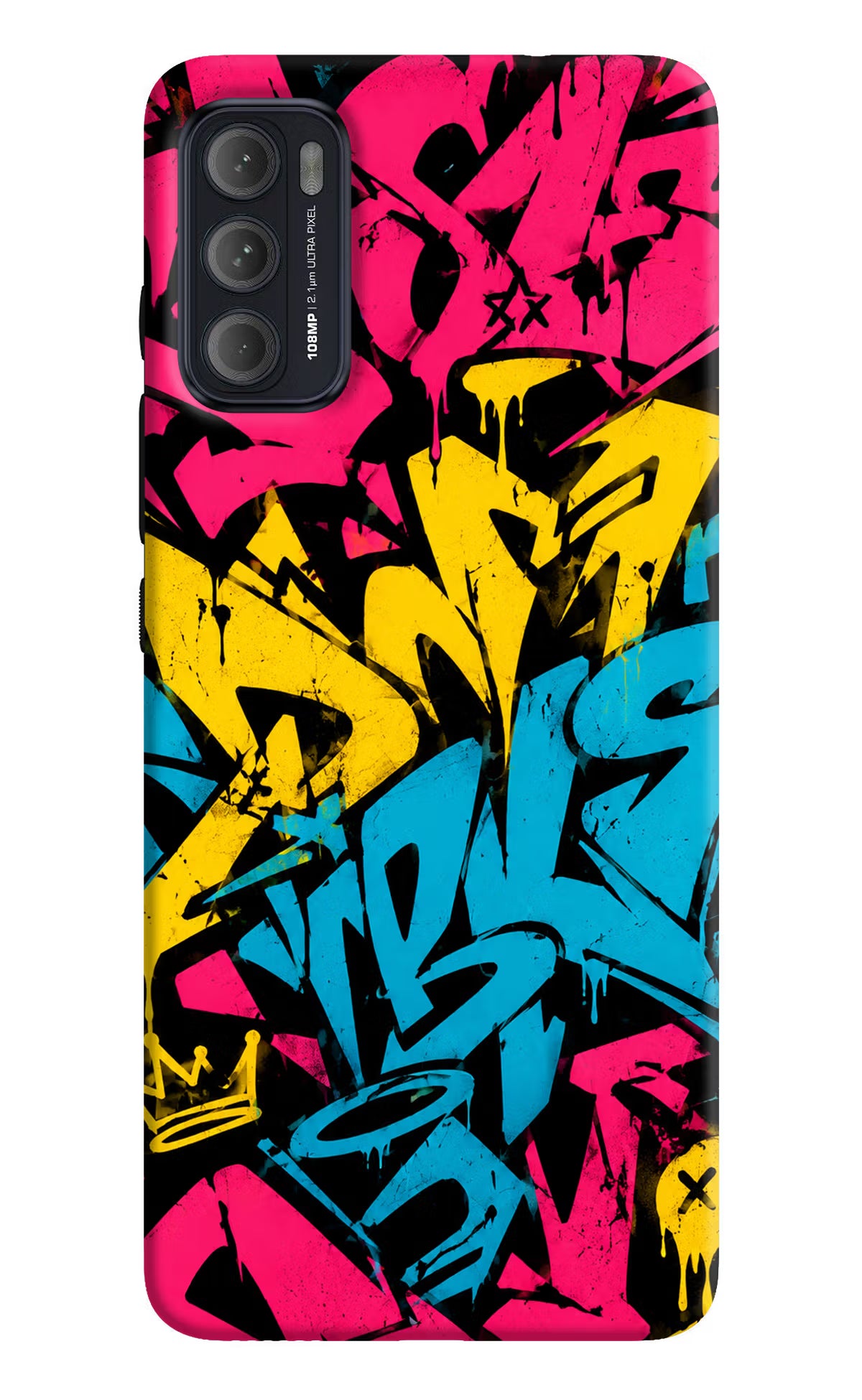 Graffiti Vibe Moto G60/G40 Fusion Back Cover