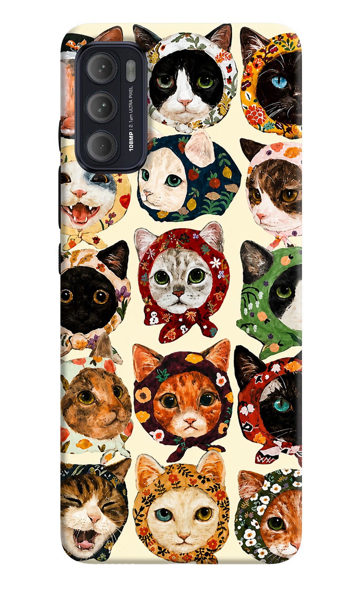 Cool Cat Moto G60/G40 Fusion Back Cover
