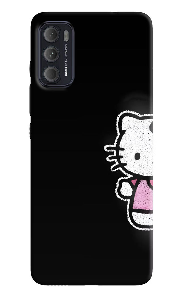 Kitty Charm Moto G60/G40 Fusion Hard Case Back Cover by Casekaro