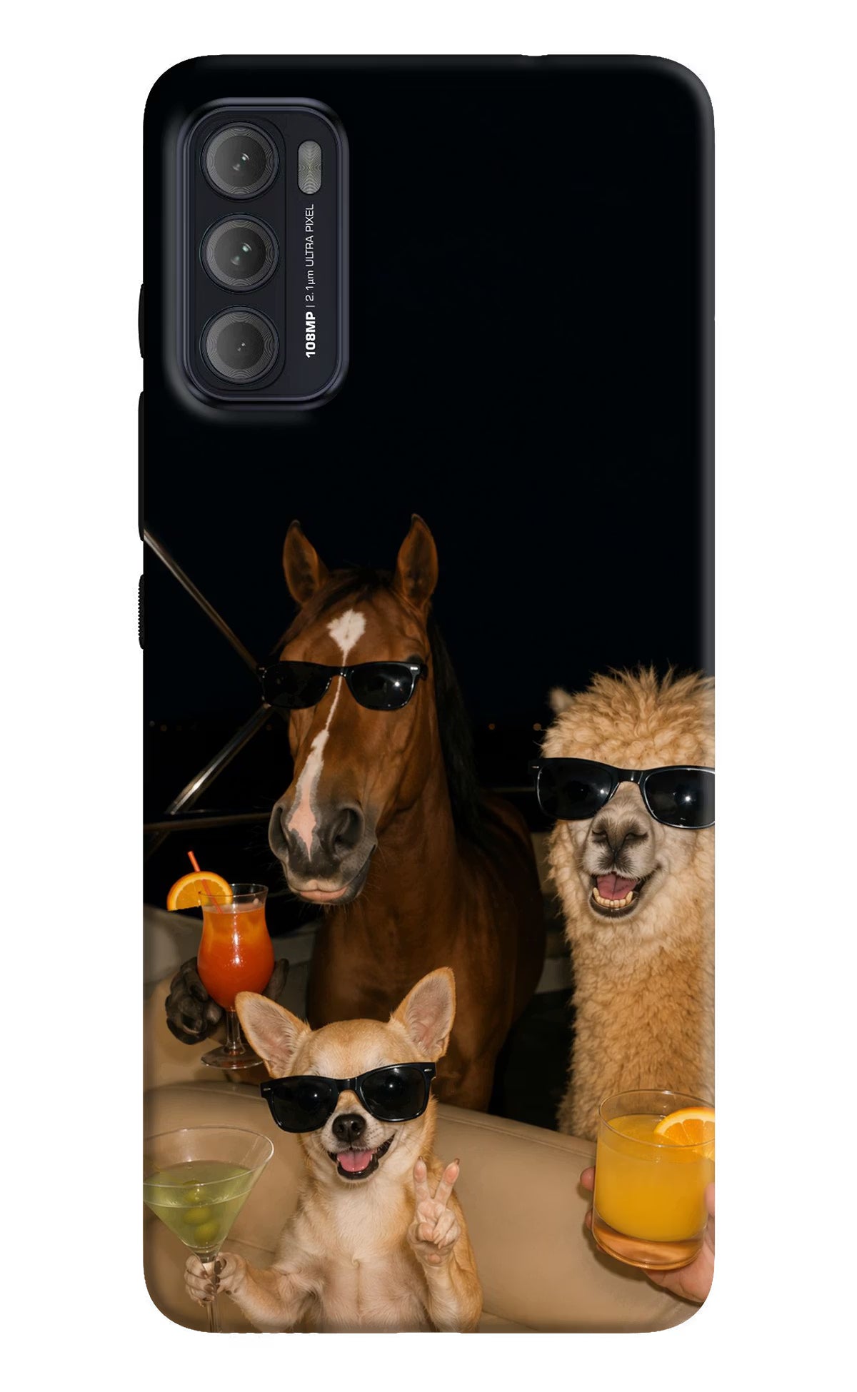 Party Squad Moto G60/G40 Fusion Back Cover