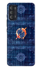 Koi Blue Moto G60/G40 Fusion Back Cover