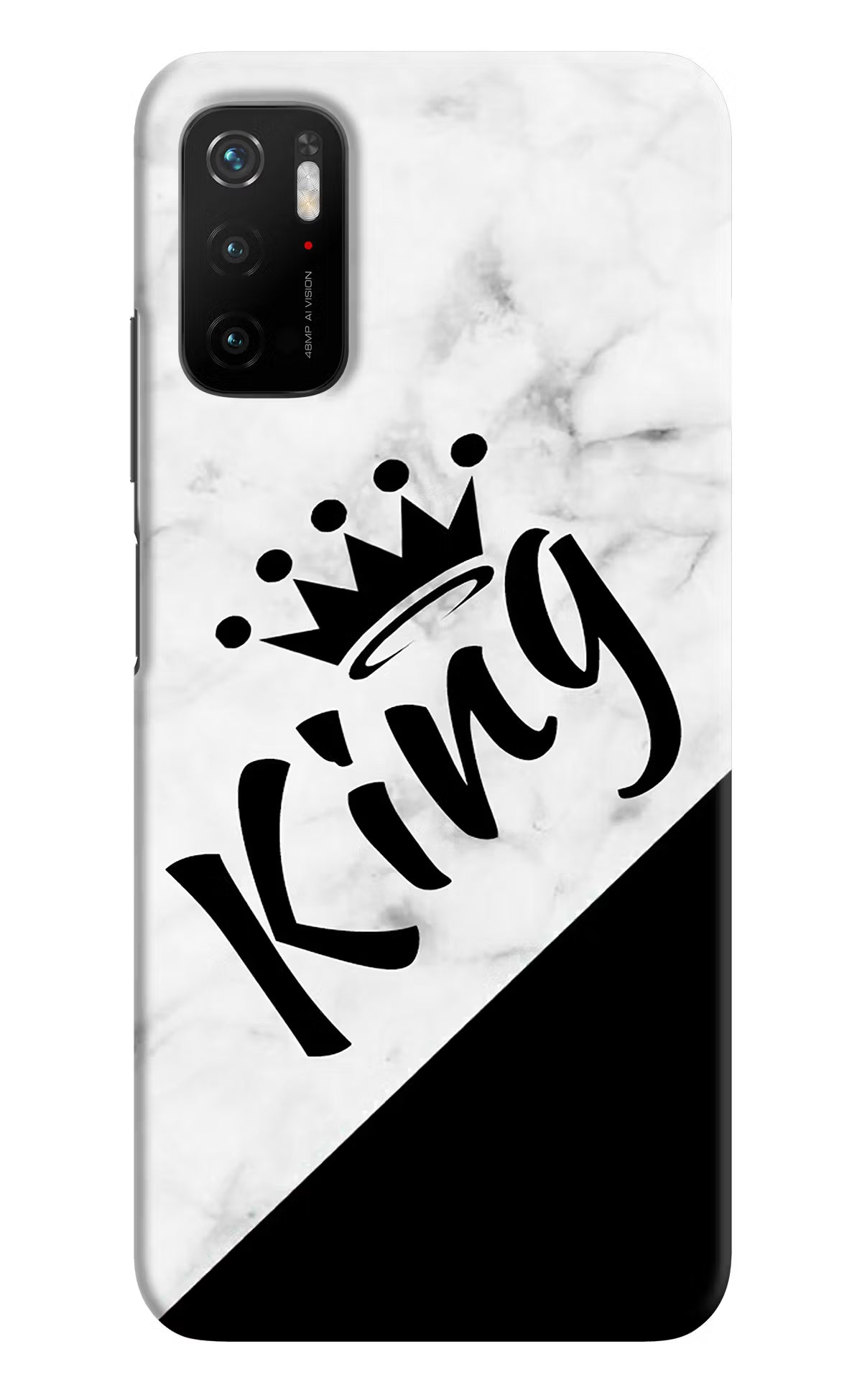 King Poco M3 Pro 5G Hard Case Back Cover by Casekaro