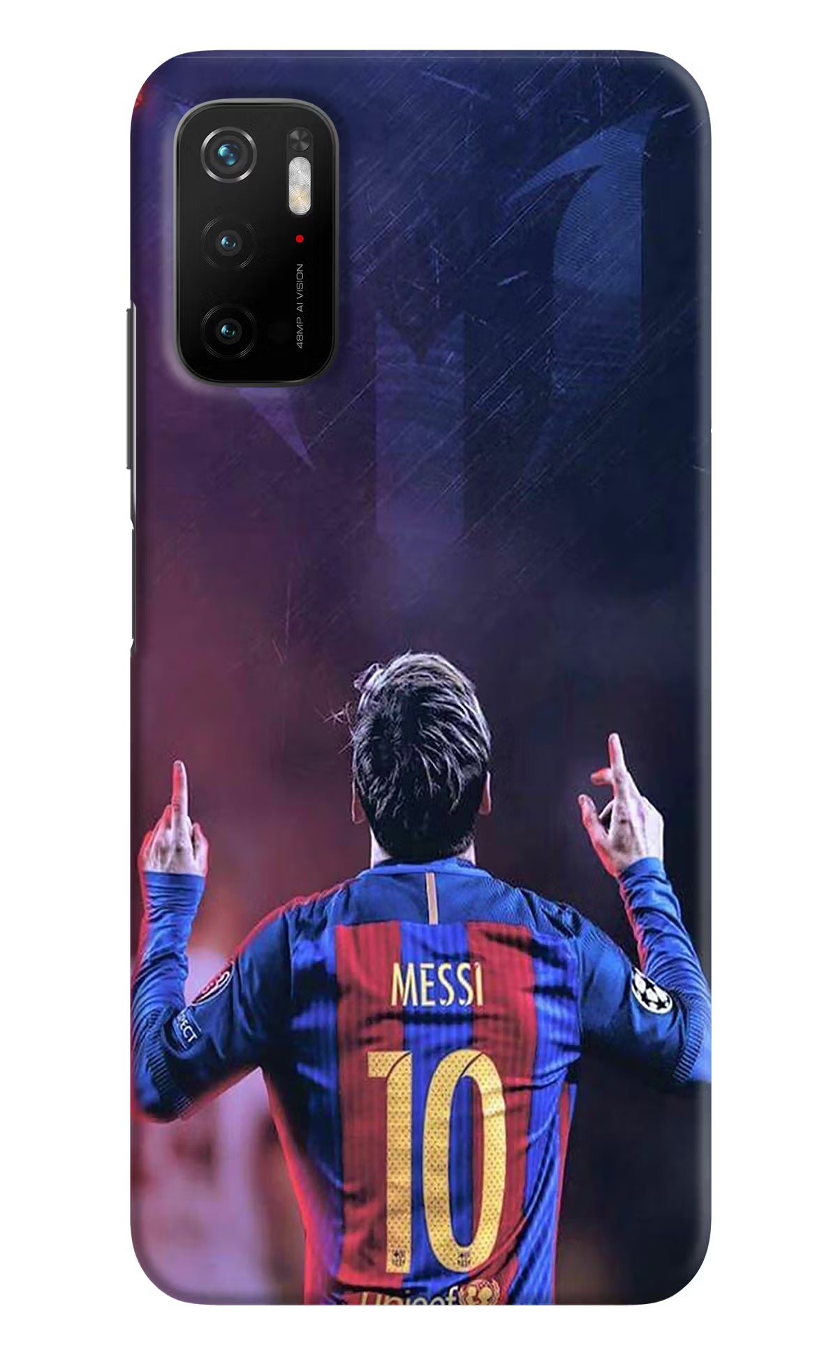 Messi Poco M3 Pro 5G Hard Case Back Cover by Casekaro