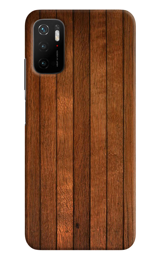 Wooden Artwork Bands Poco M3 Pro 5G Hard Case Back Cover by Casekaro
