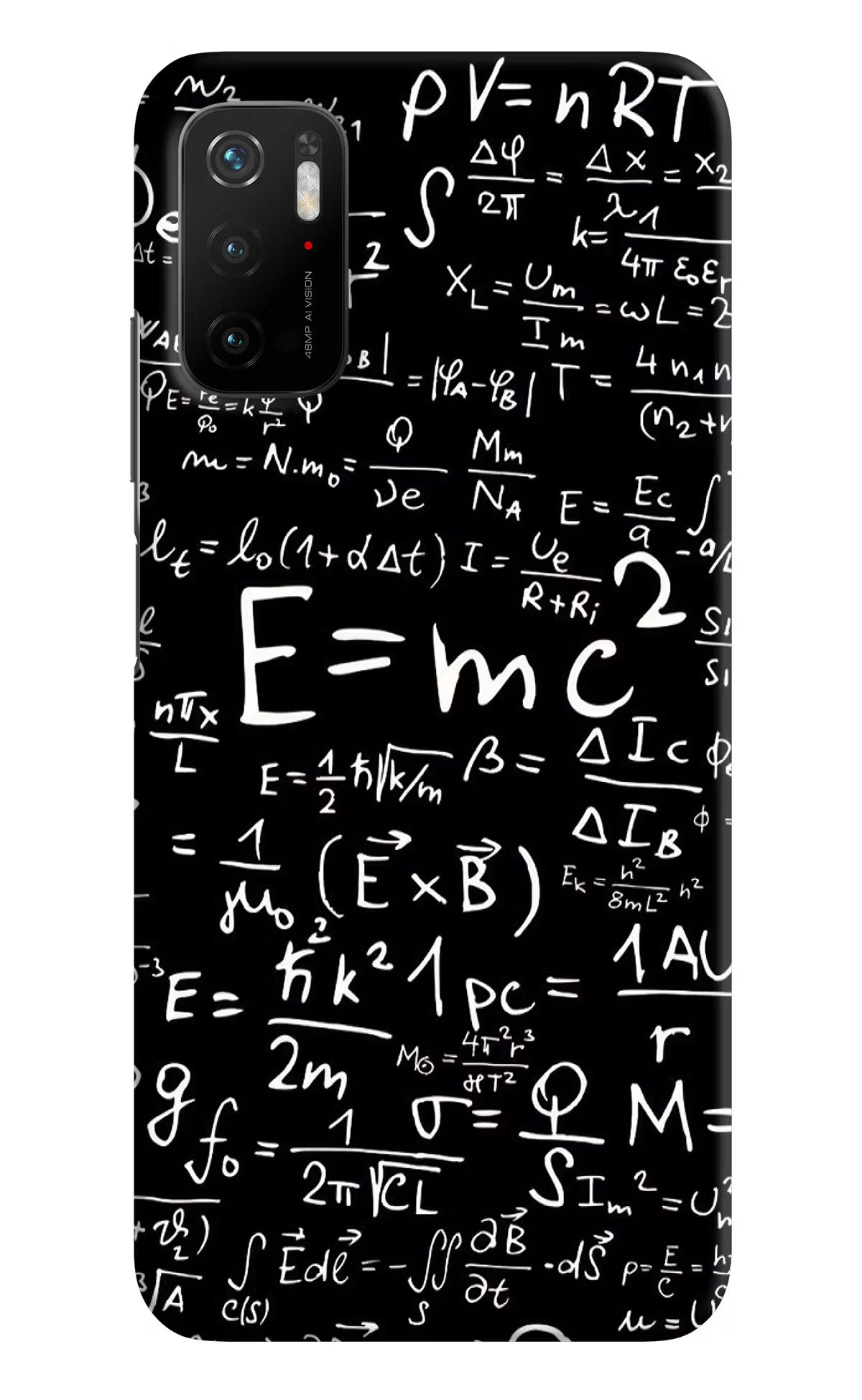 Physics Formula Poco M3 Pro 5G Hard Case Back Cover by Casekaro