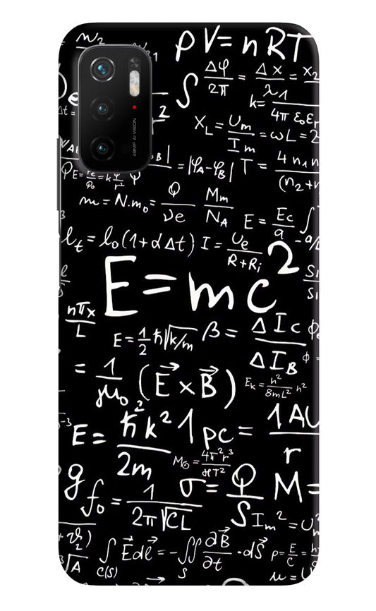 Physics Formula Poco M3 Pro 5G Hard Case Back Cover by Casekaro