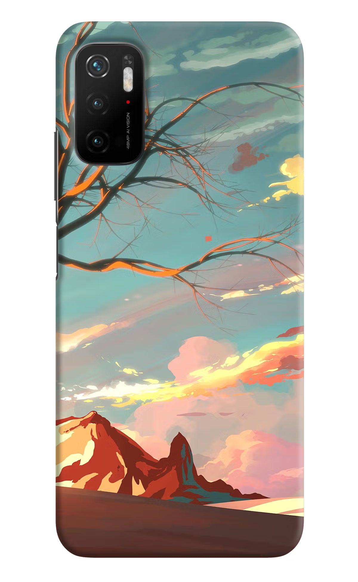 Scenery Poco M3 Pro 5G Hard Case Back Cover by Casekaro