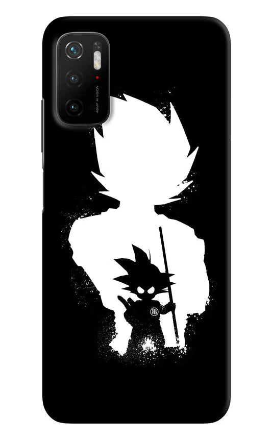 Goku Shadow Poco M3 Pro 5G Hard Case Back Cover by Casekaro