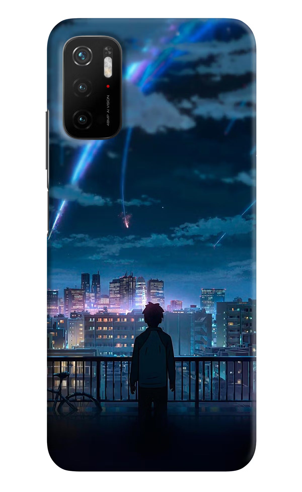 Anime Poco M3 Pro 5G Hard Case Back Cover by Casekaro