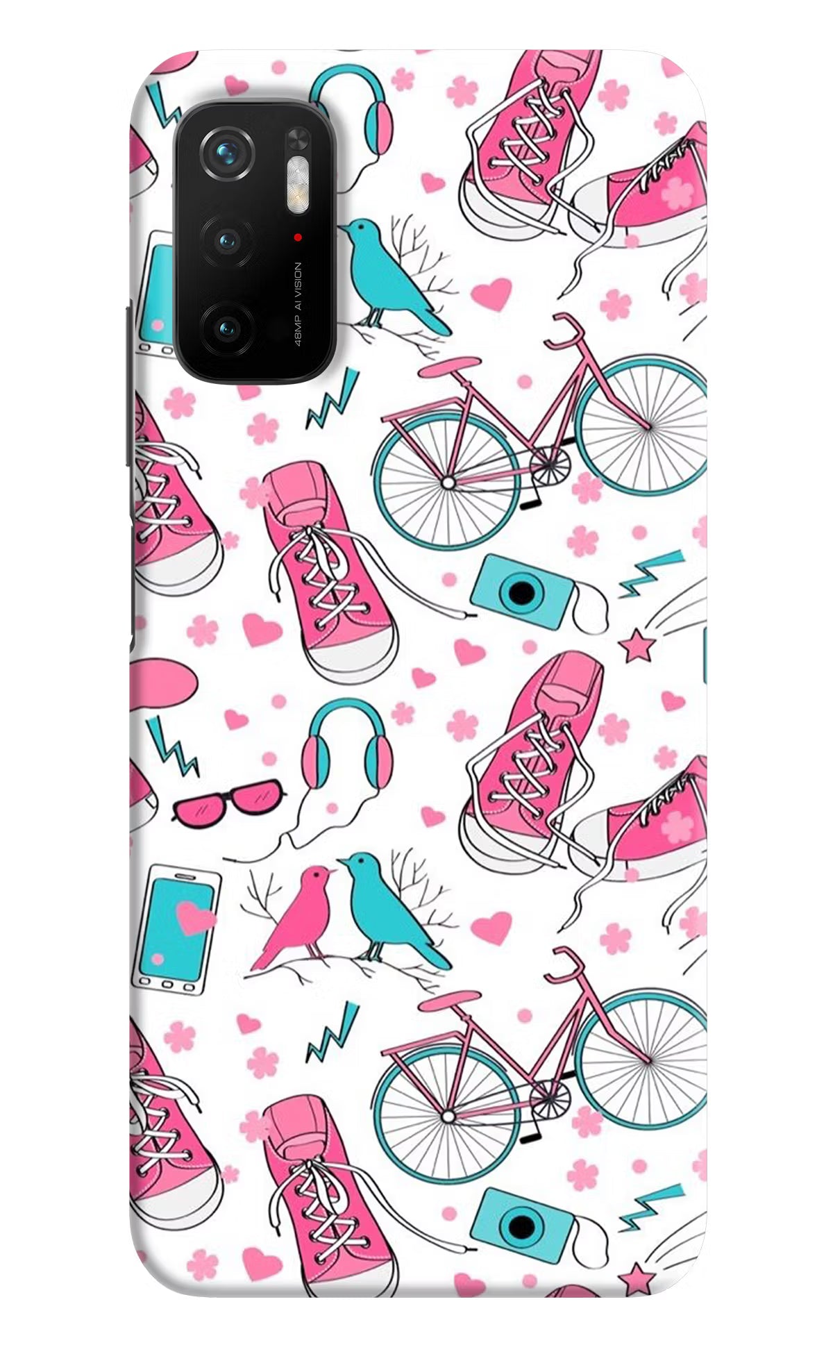 Artwork Poco M3 Pro 5G Hard Case Back Cover by Casekaro