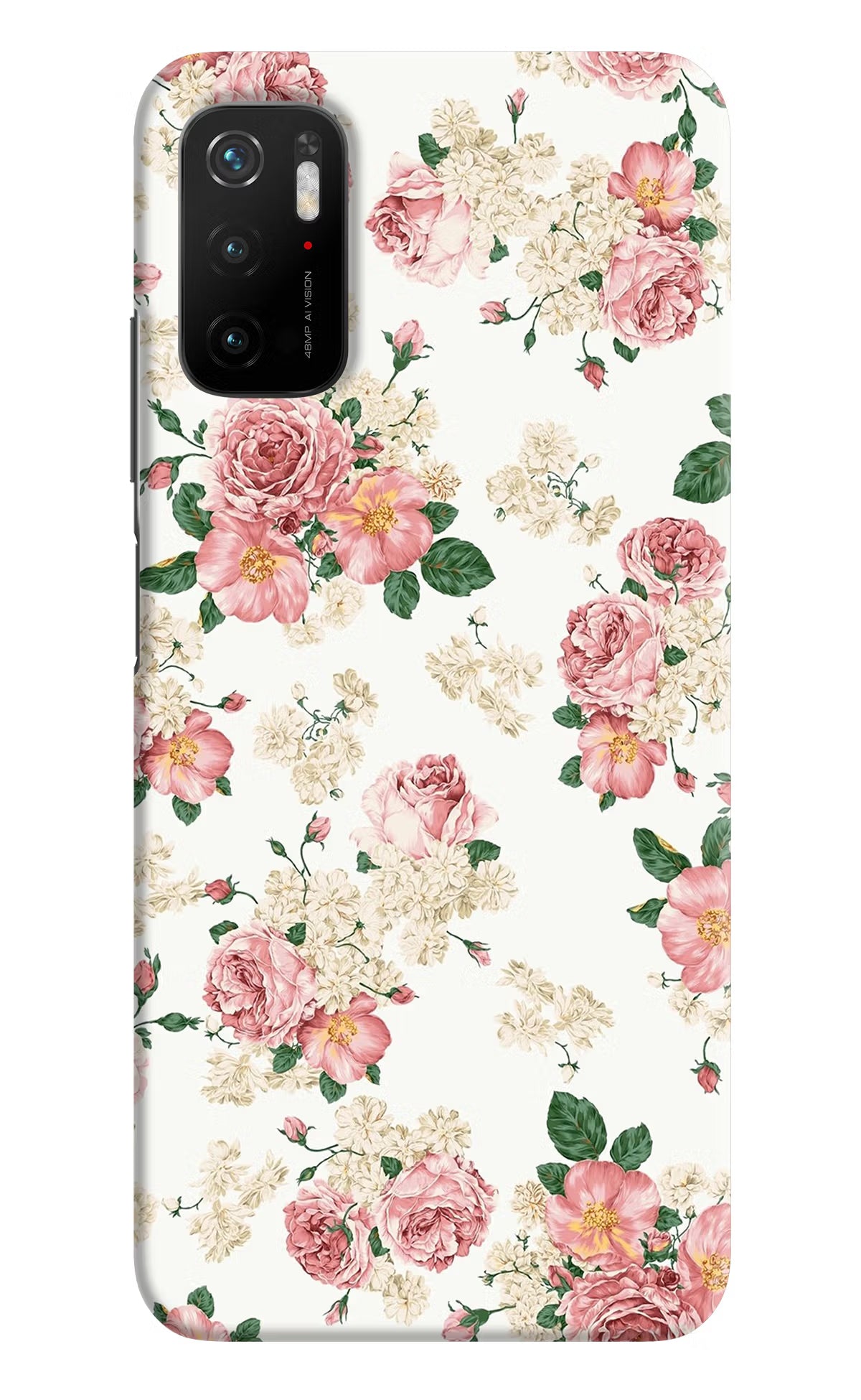 Flowers Poco M3 Pro 5G Hard Case Back Cover by Casekaro