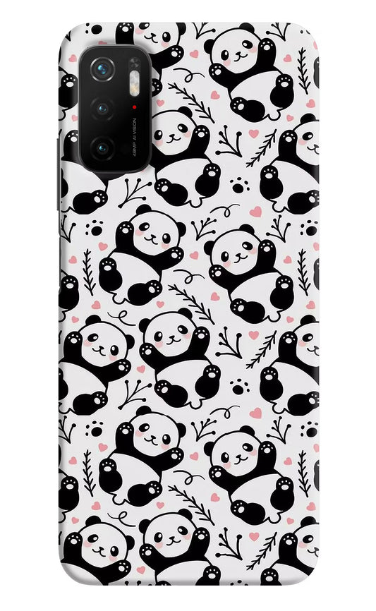Cute Panda Poco M3 Pro 5G Hard Case Back Cover by Casekaro