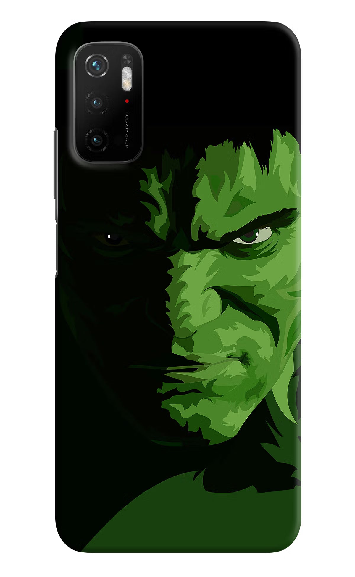HULK Poco M3 Pro 5G Hard Case Back Cover by Casekaro