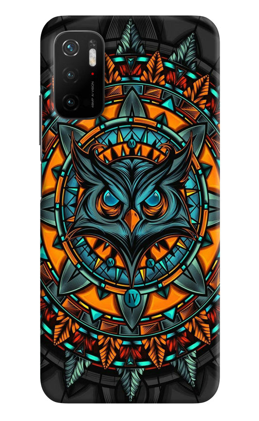Angry Owl Art Poco M3 Pro 5G Hard Case Back Cover by Casekaro