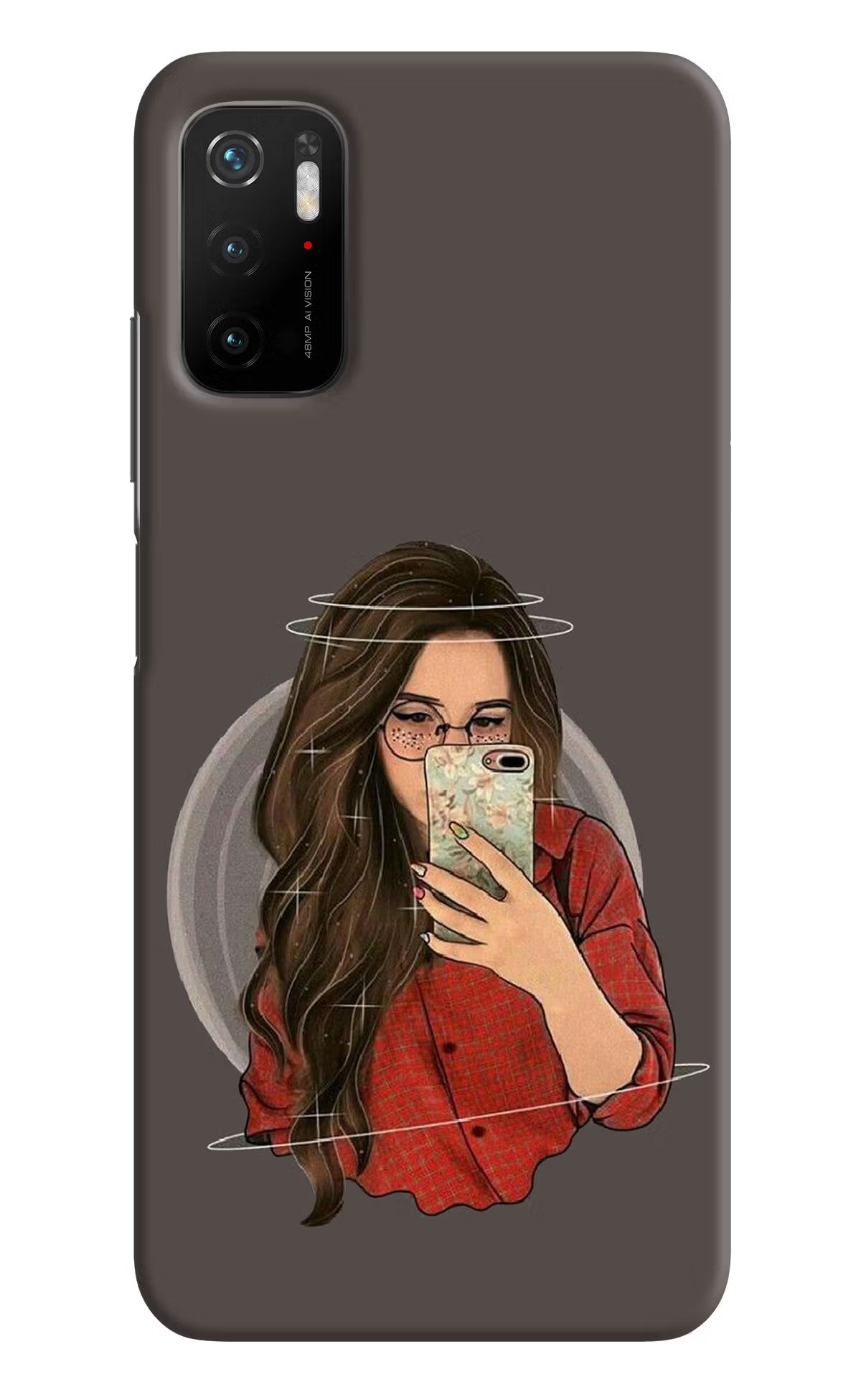 Selfie Queen Poco M3 Pro 5G Hard Case Back Cover by Casekaro