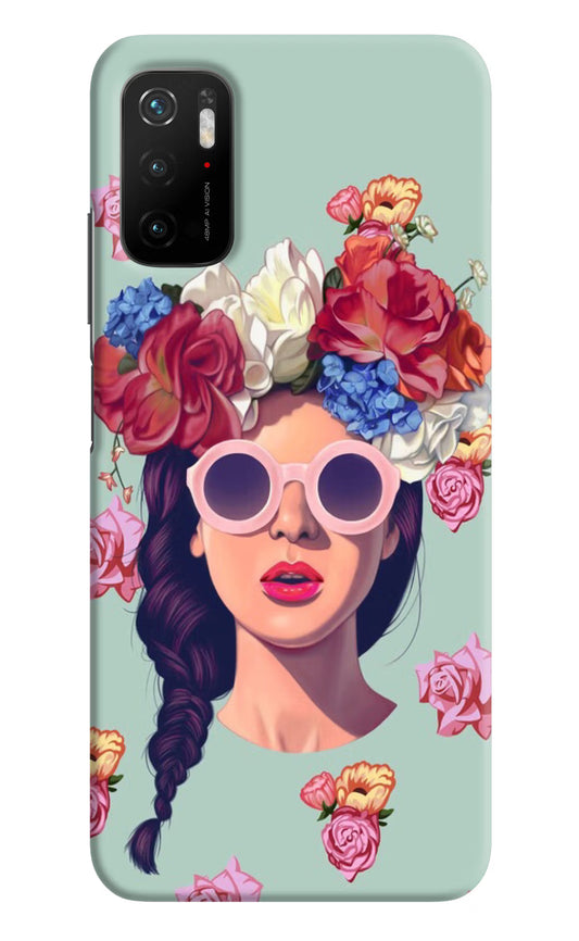 Pretty Girl Poco M3 Pro 5G Hard Case Back Cover by Casekaro