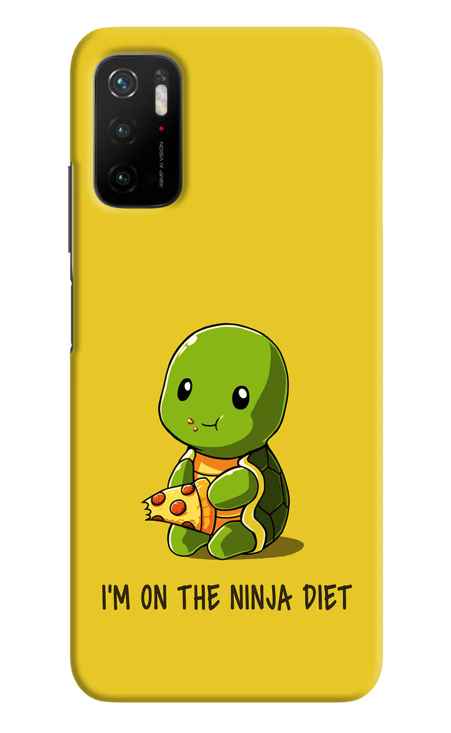 I'm on Ninja Diet Poco M3 Pro 5G Back Cover, Hard case
