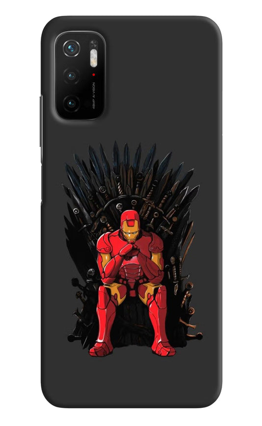 Ironman Throne Poco M3 Pro 5G Hard Case Back Cover by Casekaro