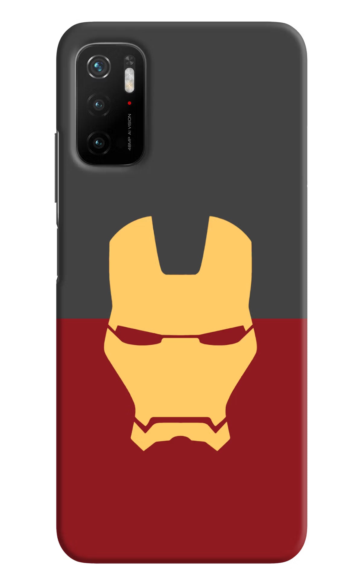 Ironman Poco M3 Pro 5G Hard Case Back Cover by Casekaro