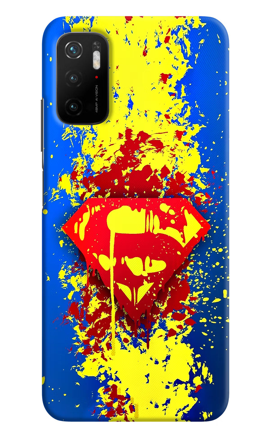 Superman logo Poco M3 Pro 5G Back Cover, Hard case