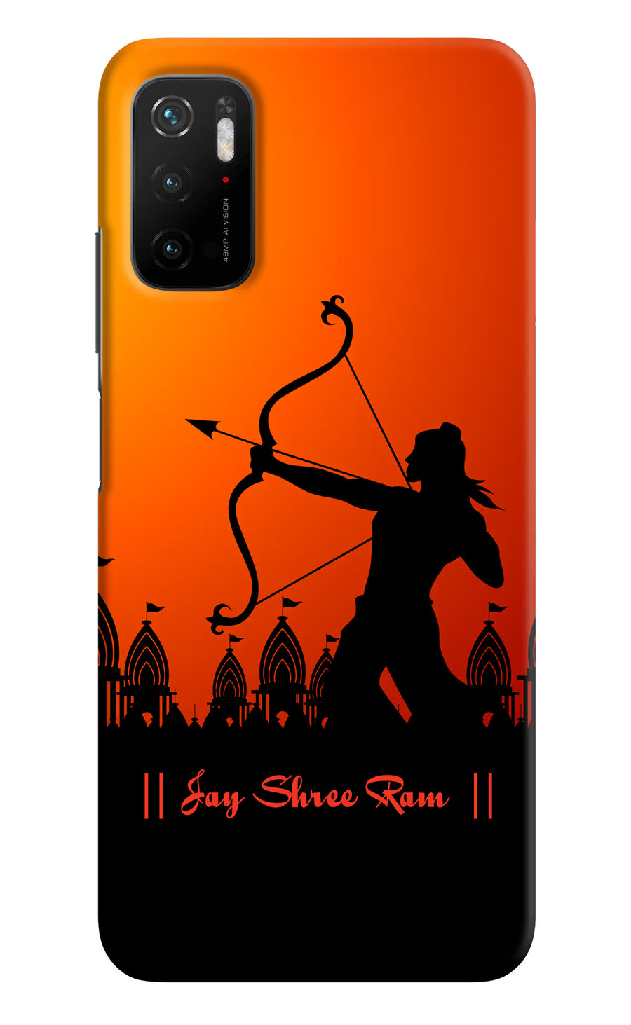 Lord Ram - 4 Poco M3 Pro 5G Back Cover, Hard case