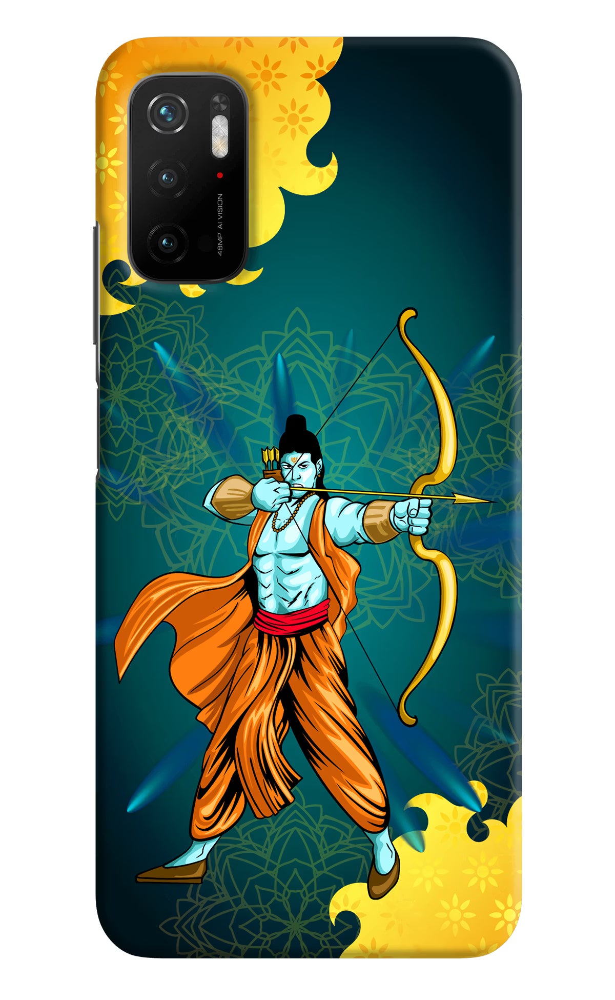 Lord Ram - 6 Poco M3 Pro 5G Hard Case Back Cover by Casekaro