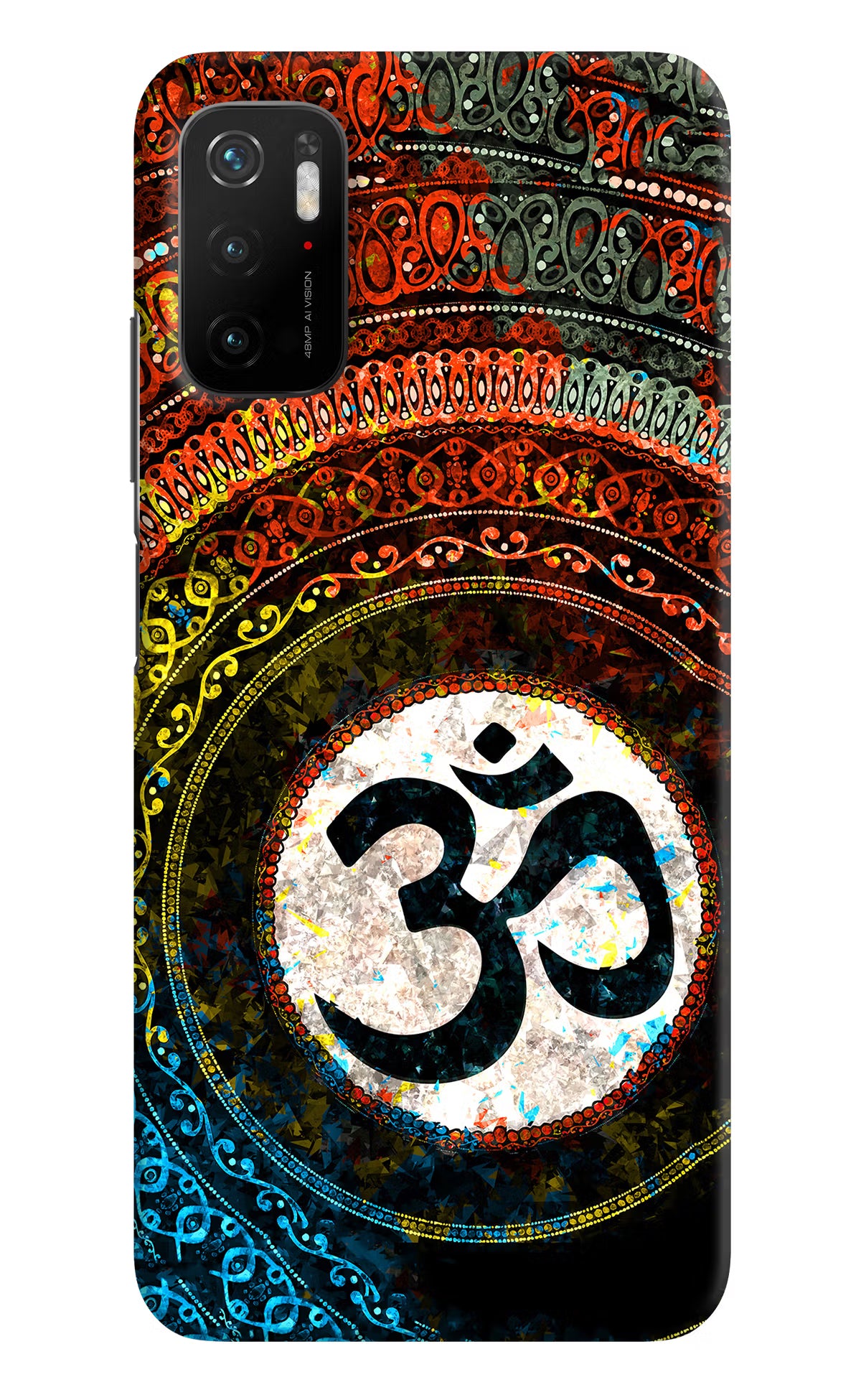 Om Cultural Poco M3 Pro 5G Hard Case Back Cover by Casekaro