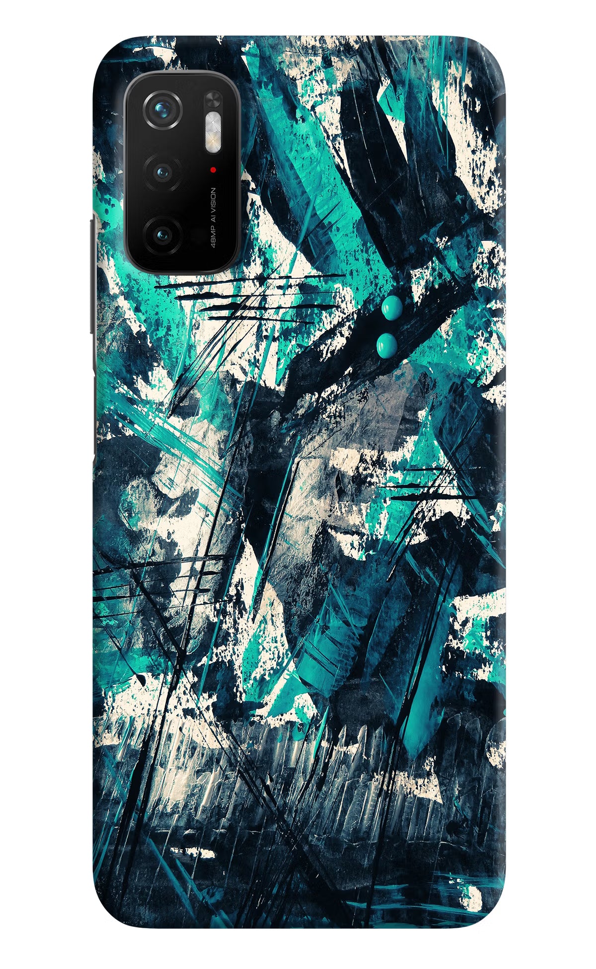 Artwork Poco M3 Pro 5G Hard Case Back Cover by Casekaro
