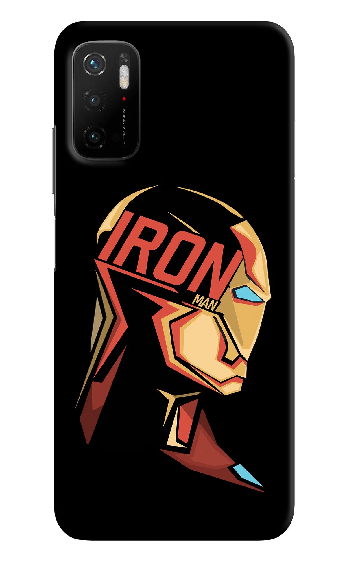 IronMan Poco M3 Pro 5G Hard Case Back Cover by Casekaro