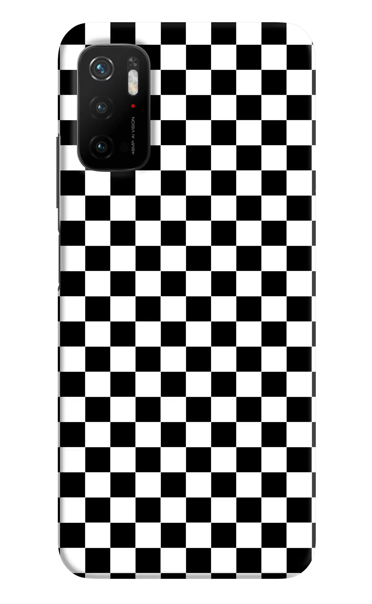 Chess Board Poco M3 Pro 5G Hard Case Back Cover by Casekaro