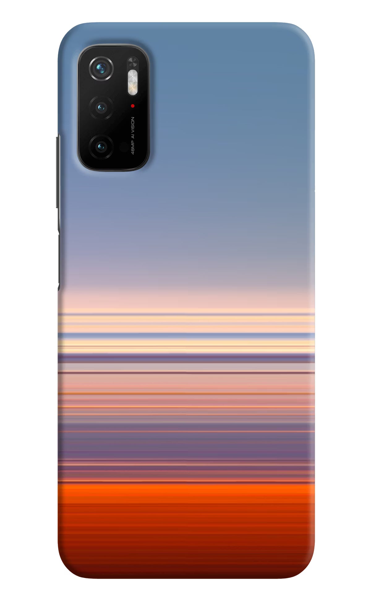 Morning Colors Poco M3 Pro 5G Hard Case Back Cover by Casekaro