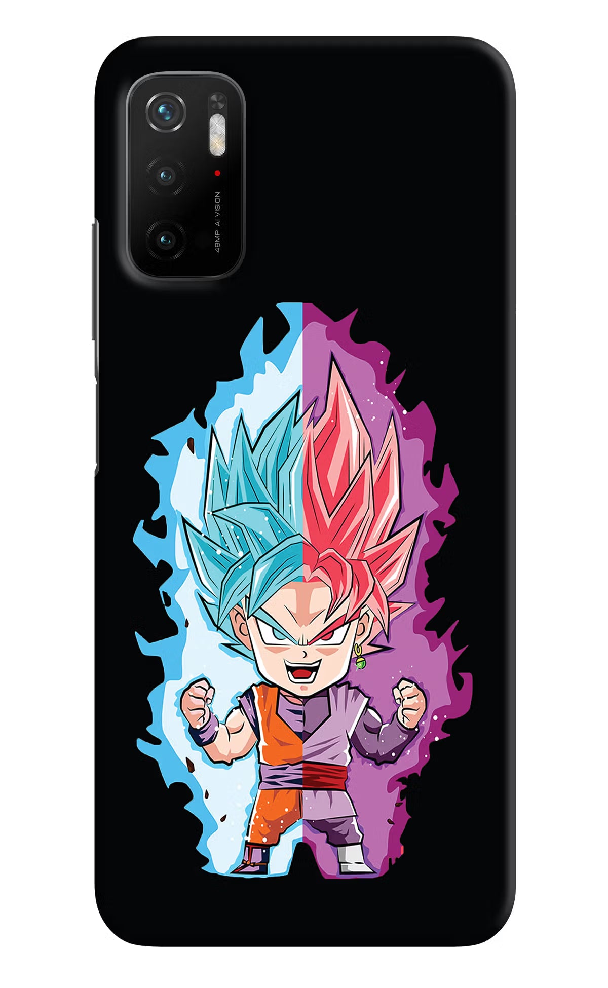 Chota Goku Poco M3 Pro 5G Hard Case Back Cover by Casekaro
