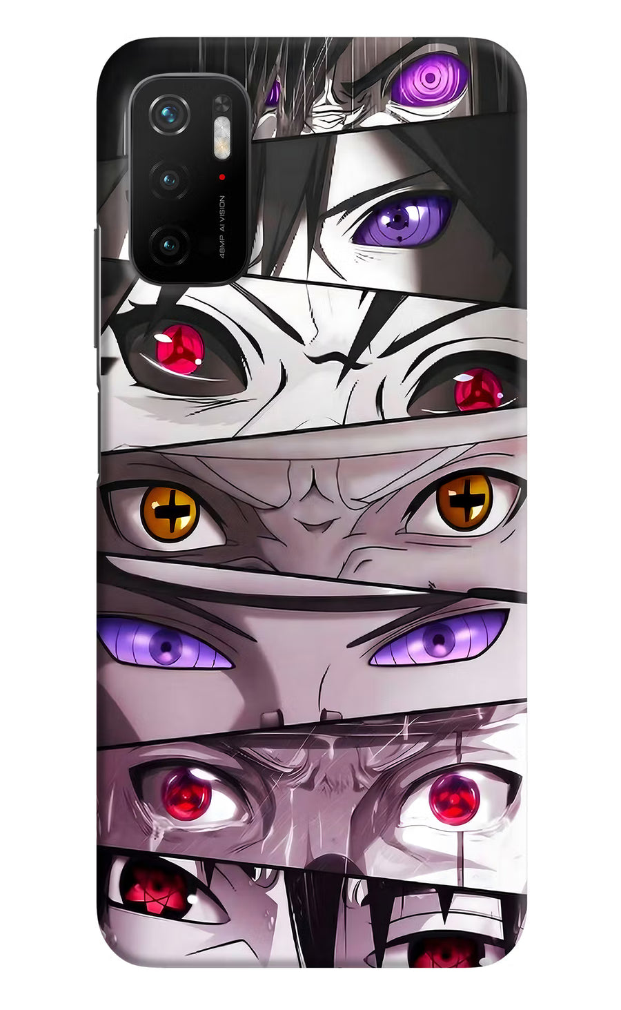 Naruto Anime Poco M3 Pro 5G Back Cover, Hard case