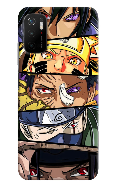 Naruto Character Poco M3 Pro 5G Back Cover