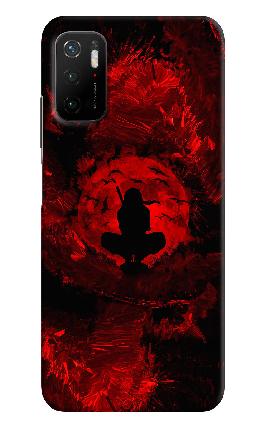 Itachi Uchiha Poco M3 Pro 5G Back Cover, Hard case