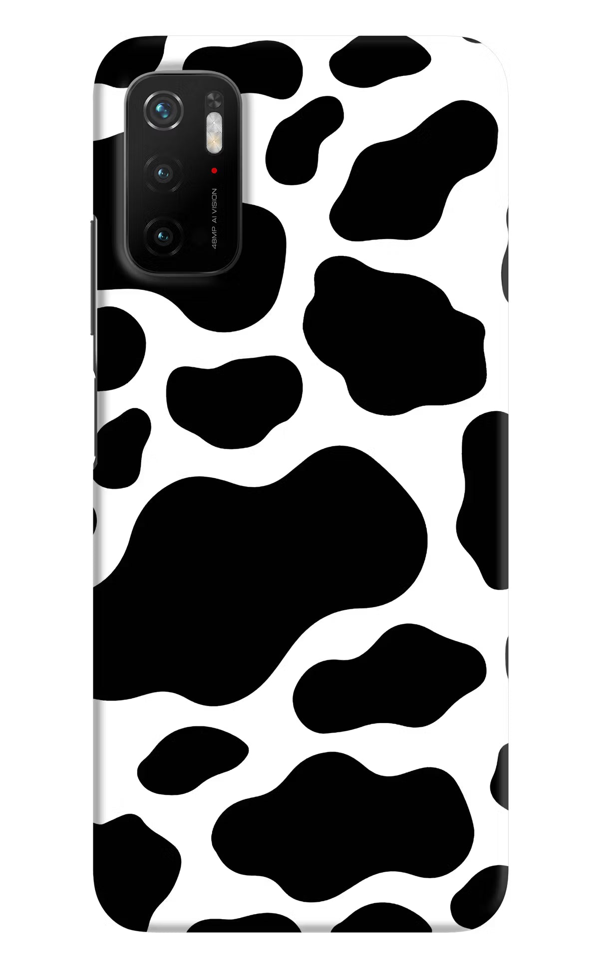 Cow Spots Poco M3 Pro 5G Hard Case Back Cover by Casekaro