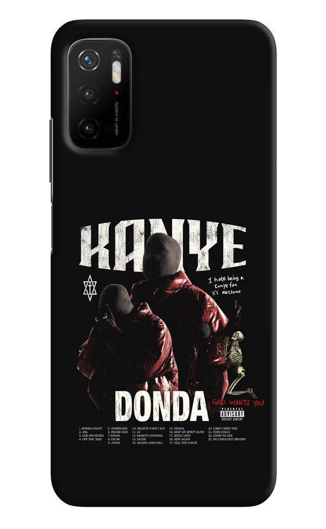 Donda Kanye West Poco M3 Pro 5G Hard Case Back Cover by Casekaro