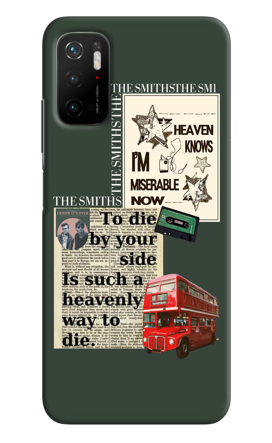 The Smiths Poco M3 Pro 5G Back Cover, Hard case