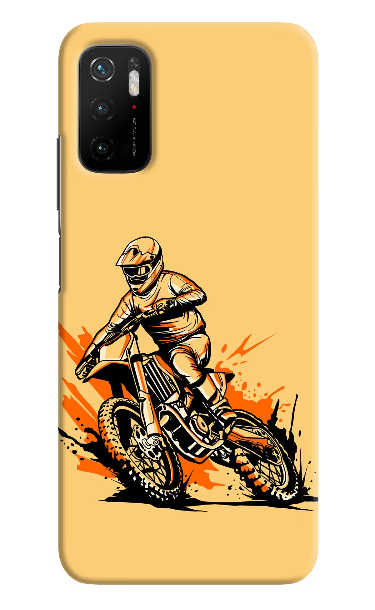 Off-Road Fury Poco M3 Pro 5G Hard Case Back Cover by Casekaro