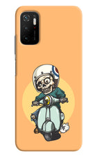 Undead Biker Poco M3 Pro 5G Hard Case Back Cover by Casekaro