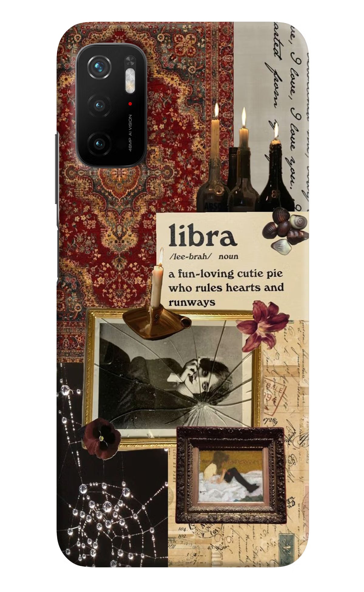 Libra Zodiac Poco M3 Pro 5G Hard Case Back Cover by Casekaro