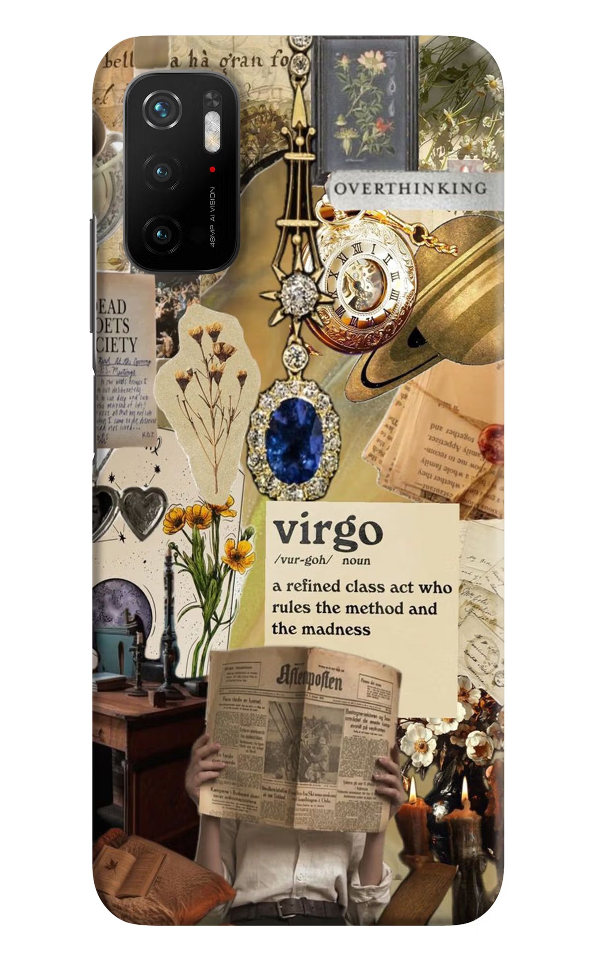 Virgo Zodiac Poco M3 Pro 5G Hard Case Back Cover by Casekaro