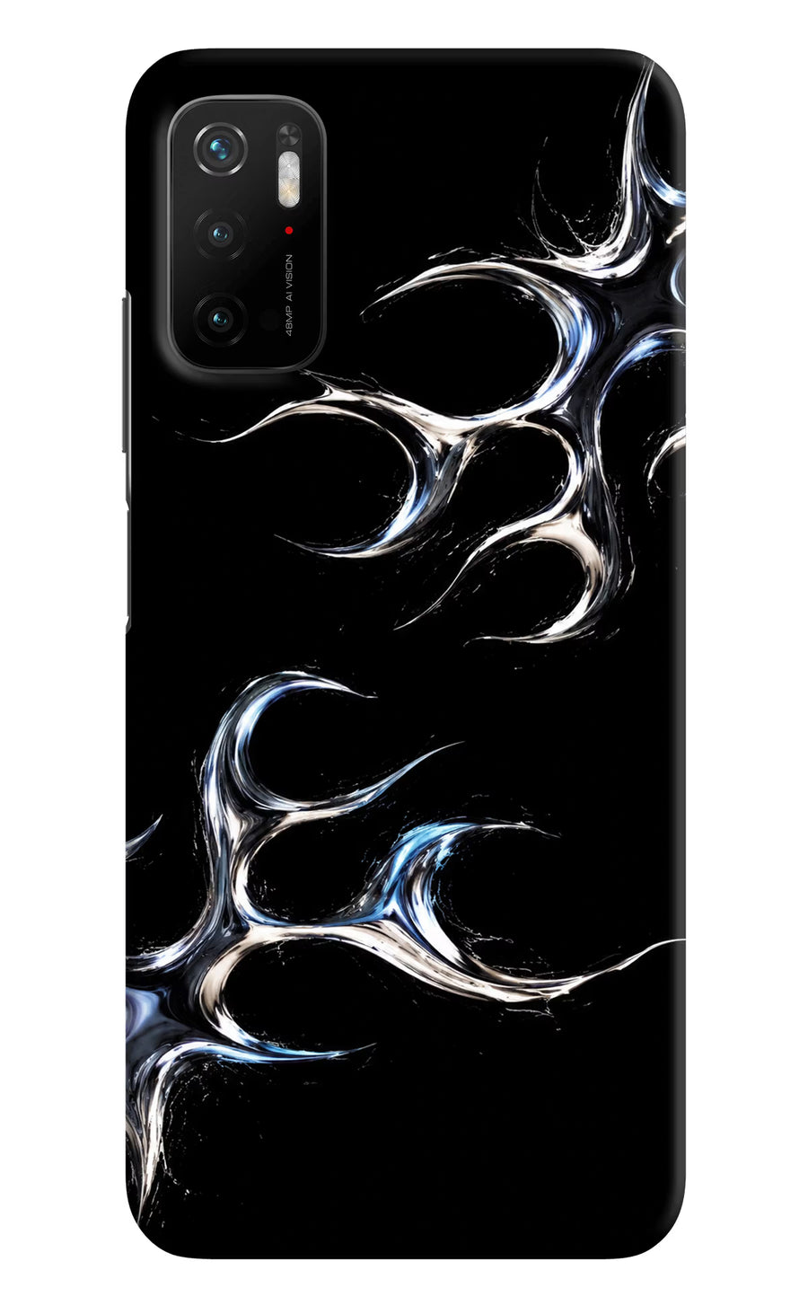 Chrome Tribal Poco M3 Pro 5G Back Cover, Hard case