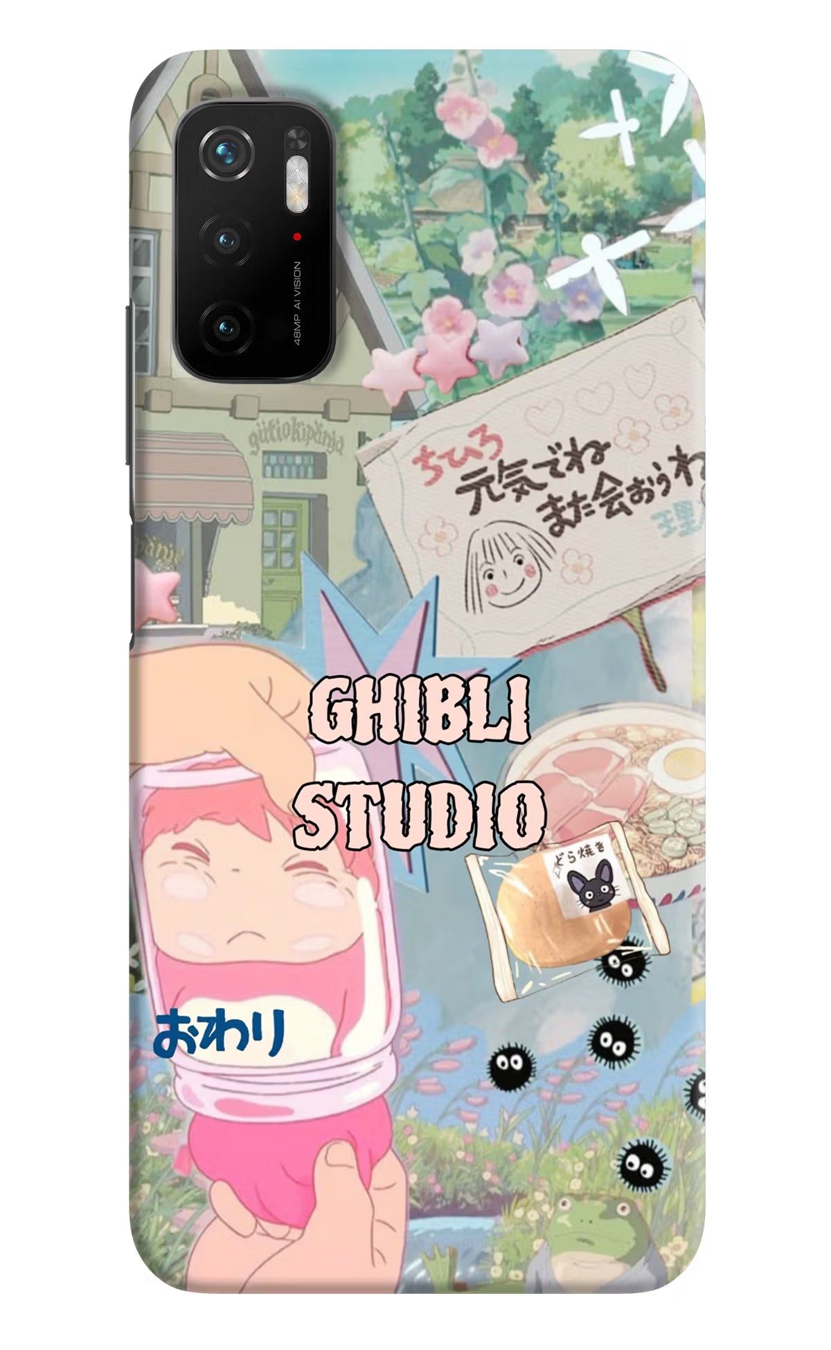 Studio Ghibli Poco M3 Pro 5G Back Cover