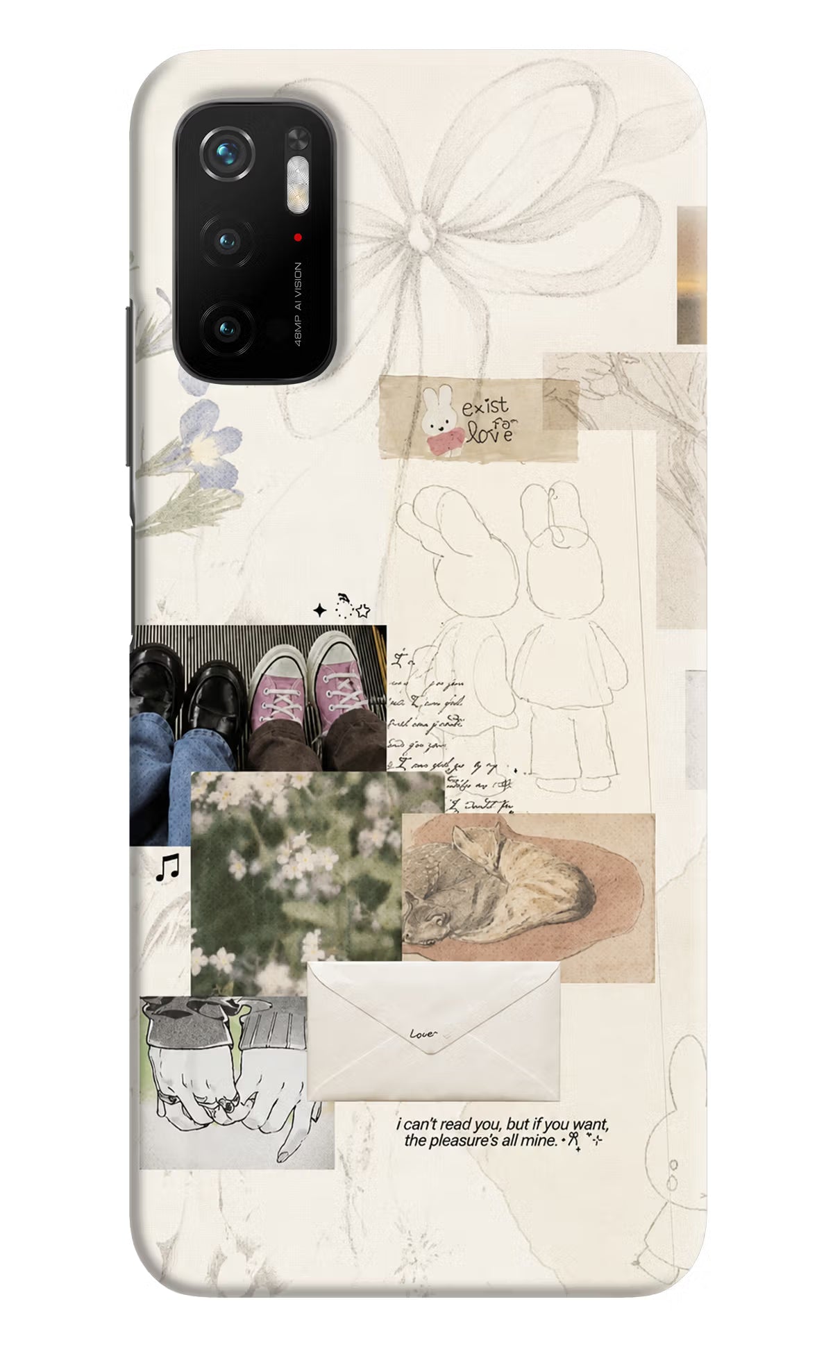 Soft Aesthetic Poco M3 Pro 5G Back Cover