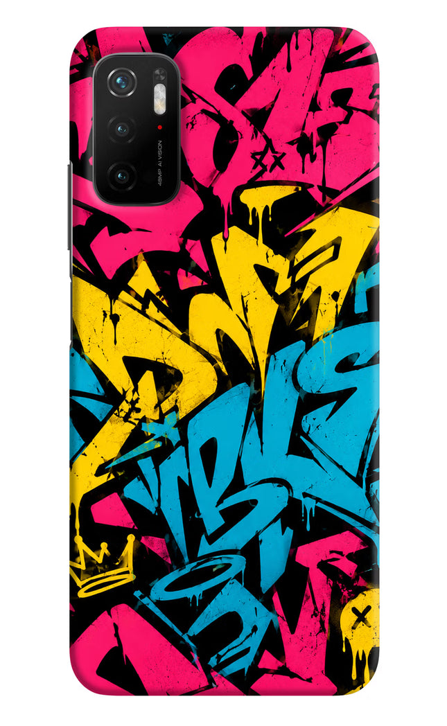 Graffiti Vibe Poco M3 Pro 5G Hard Case Back Cover by Casekaro