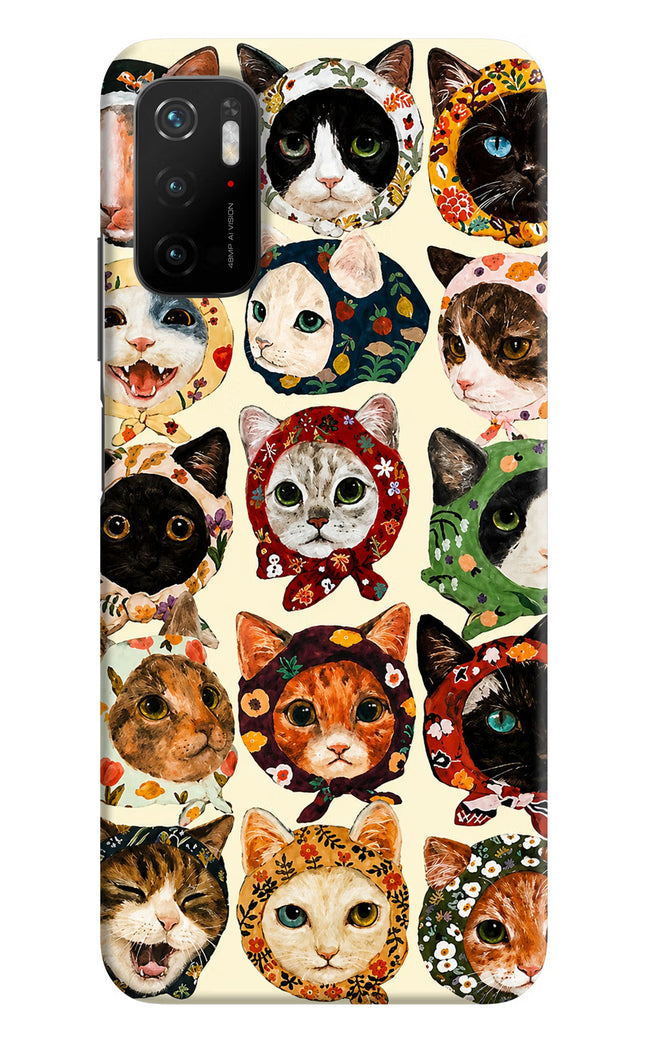 Cool Cat Poco M3 Pro 5G Hard Case Back Cover by Casekaro