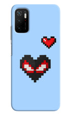 Peter Heart Poco M3 Pro 5G Hard Case Back Cover by Casekaro