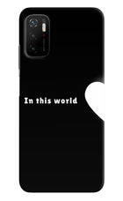 This World Poco M3 Pro 5G Hard Case Back Cover by Casekaro