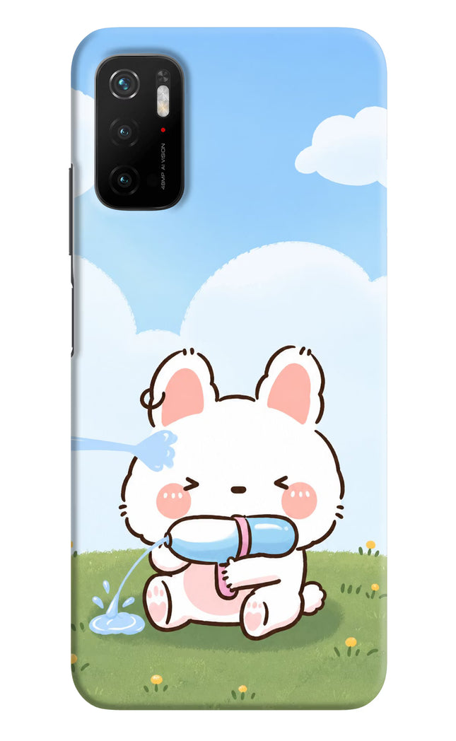 Bunny Treat Poco M3 Pro 5G Hard Case Back Cover by Casekaro